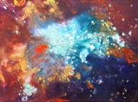 orion nebula III painting